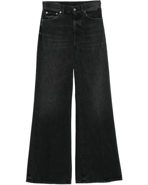 Dondup Jeans Met Riemlus En Zak - Zwart