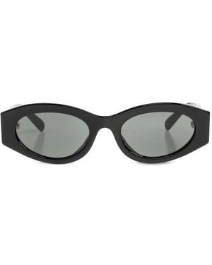 Tory Burch Oval-Frame Sunglasses - Grey
