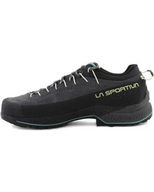La Sportiva Lace-Up Suede Trainers - Black