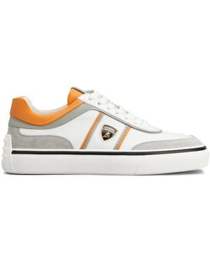 Tod's X Automobili Lamborghini Leren Sneakers - Wit
