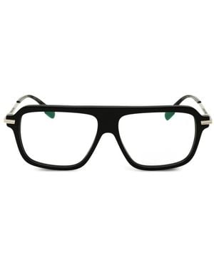 Canada Goose Lunettes De Vue À Monture Rectangulaire - Black