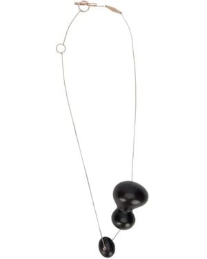 Max Mara Multi Ornament Necklace - White