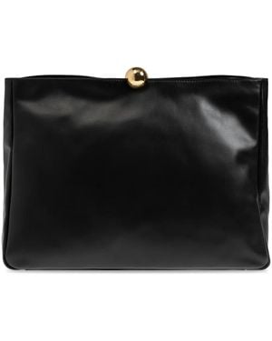 Furla Sfera Soft M Clutch Bags - Black