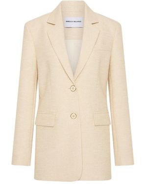 Rebecca Vallance Button Winnie Blazer - Natural