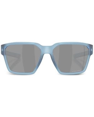 Oakley Briza Geometric-Frame Sunglasses - Gray