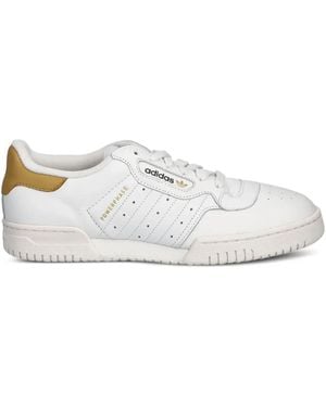 adidas Yeezy Powerphase Leather Trainers - White