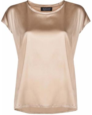 Gianluca Capannolo Satin-Finish Short-Sleeve T-Shirt - Multicolour