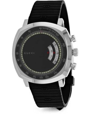 Gucci Grip Armbanduhr 40Mm - Schwarz