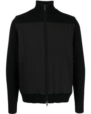 N.Peal Cashmere Giacca Trapuntata - Nero