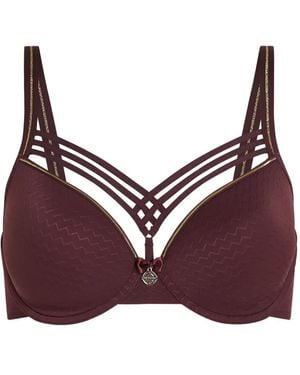 Marlies Dekkers Padded Plunge Bra - Purple