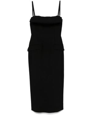 Sportmax Jersey Dress - Black