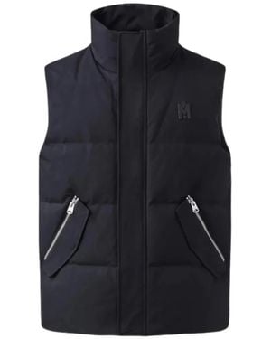 Mackage Joseph Quilted High-Neck Gilet - Blue