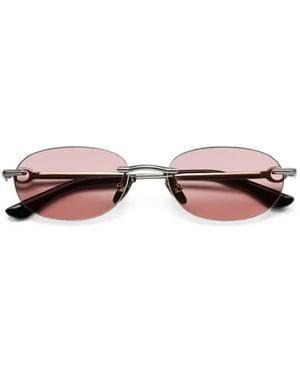 Chimi Cadenza Oval-Frame Sunglasses - Pink