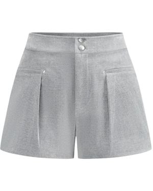 Oude Waag Structured Shorts - Gray