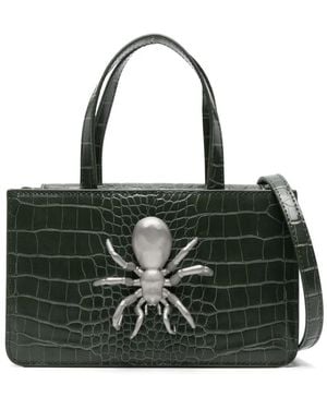 Puppets and Puppets Bolso shopper Spider pequeño - Negro