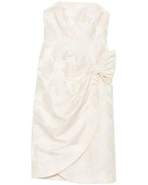 Simone Rocha Sash Midi Dress - White
