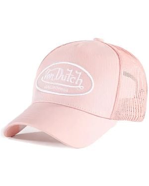 Von Dutch Casquette En Résille À Patch Logo - Pink