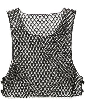 Feng Chen Wang Bamboo Vest - Black