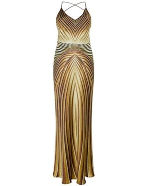 midi chiffon dresses for women Chiffon Bishop Sleeve Surplice Dress (Plus)