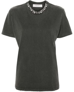 Golden Goose ビジュートリム Tシャツ - グレー