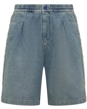 Marcelo Burlon Stone ショートパンツ - ブルー