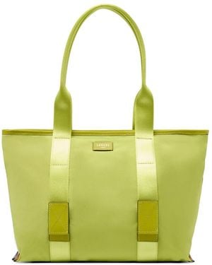 Lancel M Mistral Rollable Tote Bag - Yellow