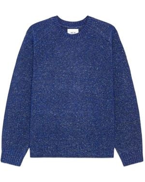 NN07 Jim Pullover Mit Flecken - Blau