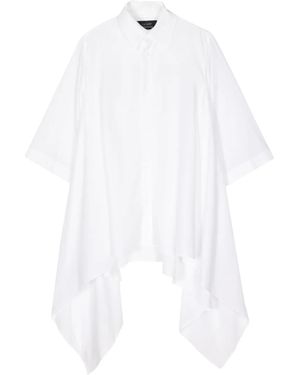 Yohji Yamamoto ボタン トップ - ホワイト
