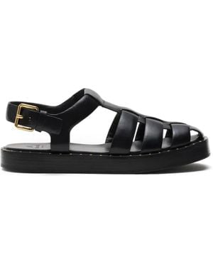 Church's Sandalen Mit Nieten - Schwarz