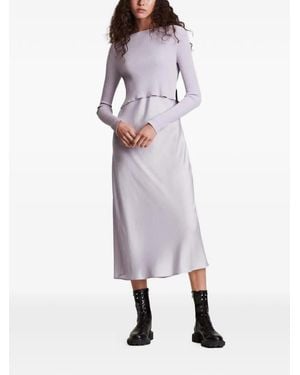 AllSaints V-Neck Dress - White