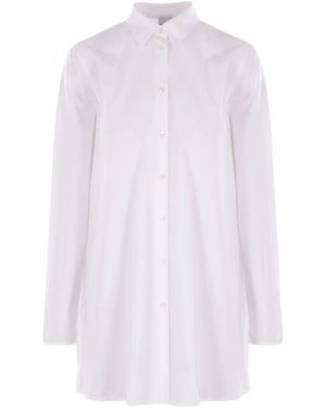 Aspesi Pleated-Back Shirt - White
