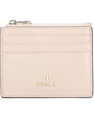 Furla Portacarte Con Zip - Neutro