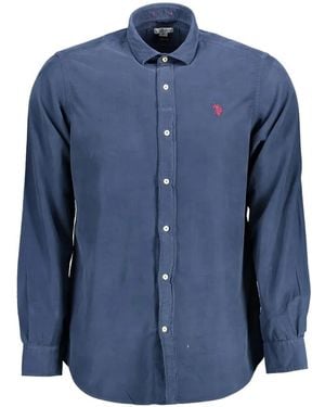 U.S. POLO ASSN. Corduroy Button-Down Shirt - Blue