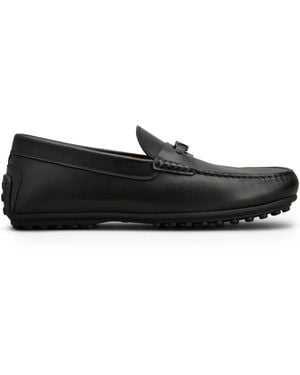 Tod's City Gommino 76 L Detail Loafers - Black
