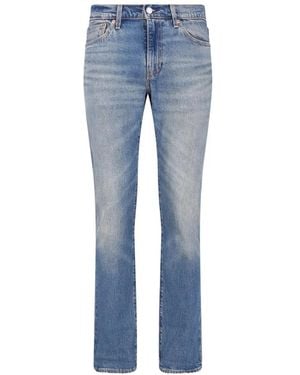Levi's Selvedge Straight-Leg Jeans - Blue
