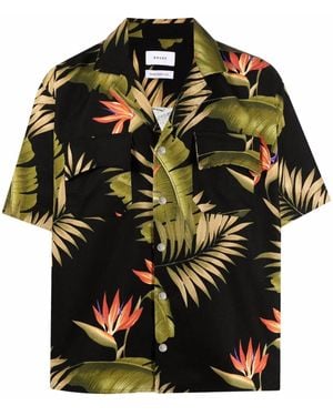 Rhude Camicia Con Stampa - Nero