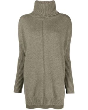 Kujten Kaschmirpullover Mit Rollkragen - Grün