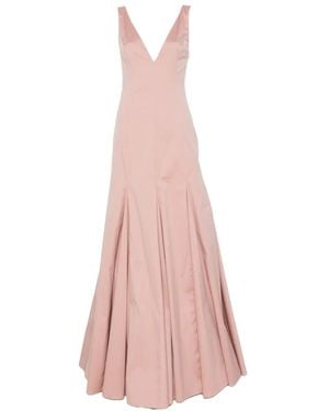 BERNADETTE Aurelia Pleated Maxi Dress - Pink