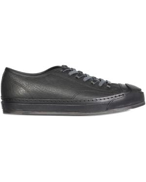 Hender Scheme Leather Lace-Up Trainers - Grey