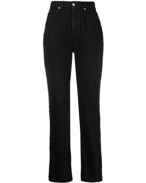 McQueen Vaqueros Rectos - Negro