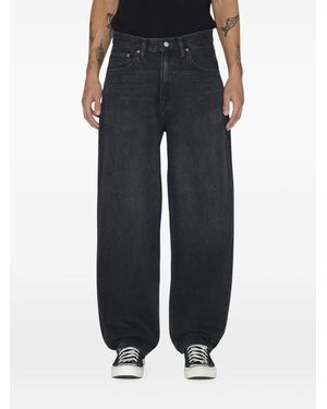 Dr. Denim Omar Tapered-Leg Jeans - Black