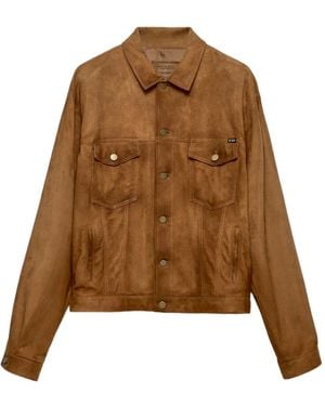 Prada Suede Jacket - Brown