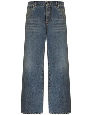 Etro Vintage Cotton Denim Jeans - Blue