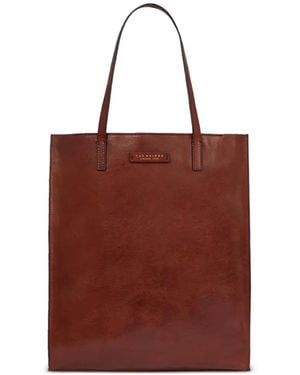 The Bridge Bolso Shopper De Piel - Rojo