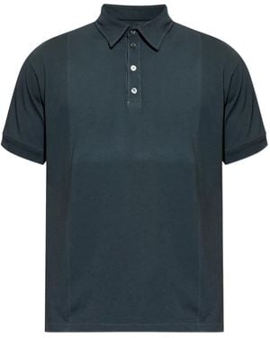 Maison Margiela Buttoned polo shirt - Azul