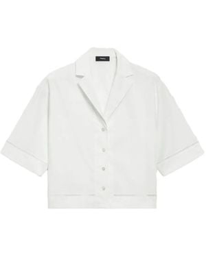 Theory Poplin Shirt - White