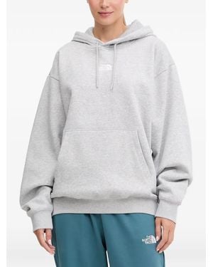 The North Face Logo Hoodie - Gray