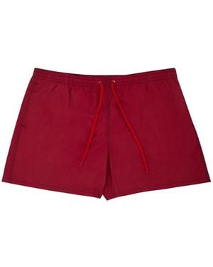 Malo Badehose Mit Kordelzug An Der Seite - Rot