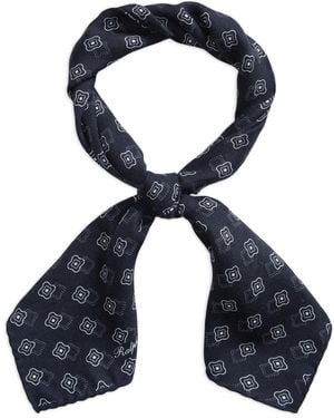Ralph Lauren Printed Foulard Neckerchief - Blue