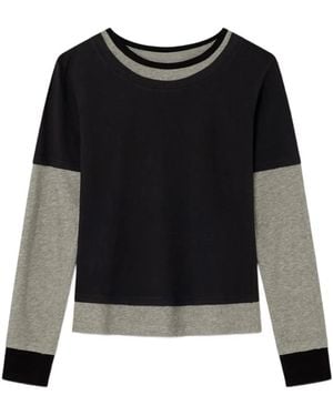 GIMAGUAS Triple Layered-Effect T-Shirt - Black